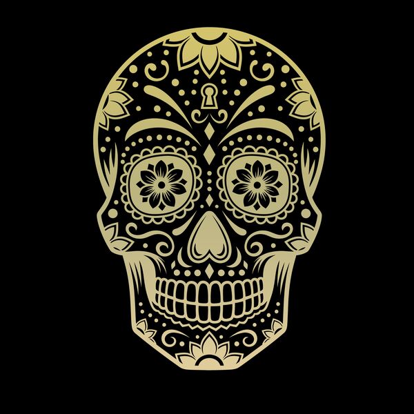 Sugar Skull Gold Thumbnail